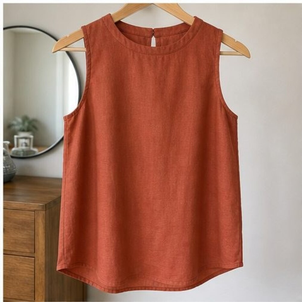 Blue Wrap Blouse